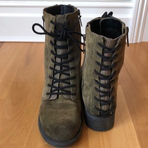 SAM EDELMAN COMBAT BOOTS!!